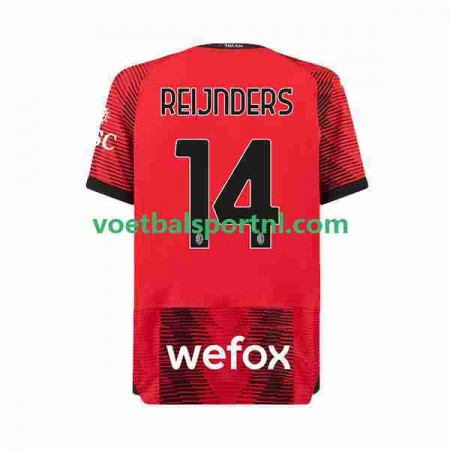 AC Milan Tijjani Reijnders 14 Thuis Shirt 2023-24